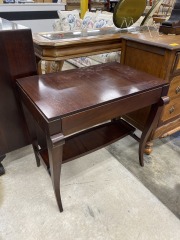 Heckman Vintage Mahogany Side Table