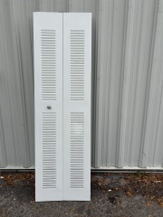 Steel Closet Louvre Door 23 1\/2\