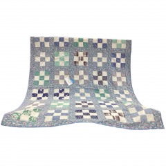 Blue Patchwork Quilt