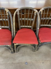 Vintage Rustic Rattan Chair (each)