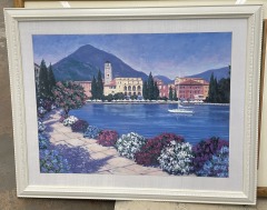 Mountainside Ocean Village Framed Art