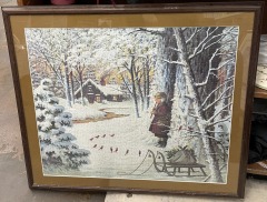 The Robin Whisperer Puzzle Art