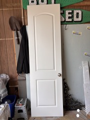 28 x 96 2-Panel White Hollow Core Door