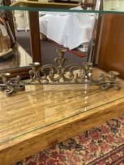 Hand Crafted Wrought Iron 5 Light Candelabra