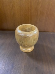 Teak Votive Candle Holder