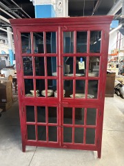 Rustic Red Cupboard