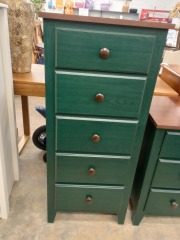 Tall Green Dresser