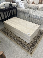 Stone Rectangle Coffee Table