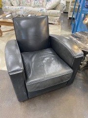 Perfect Petina Leather Club Chair (each)