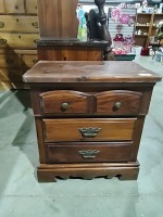 Wood Nightstand     3034
