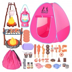 3176 BLK2 | HYRENEE Kid's Camping Playset