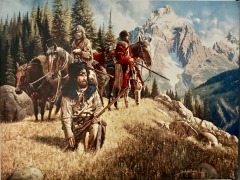 Giclee Canvas Print, \u201cThe New Land\u201d by Richard Luce