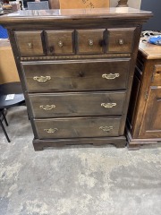 4 Drawer dark wood Dresser