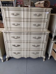 Wht 5 Draw Dresser 43 x 20