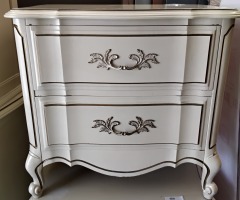 Wht Nightstand 26 x 17