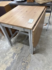 Pinntopp Drop Leaf Dining Rm Table
