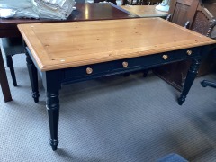 Black, Wooden top Desk