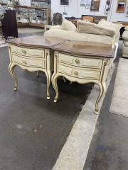 Drexel French Country Style Nightstand (Each)