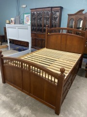 Stanley Full Bed Frame With Storage