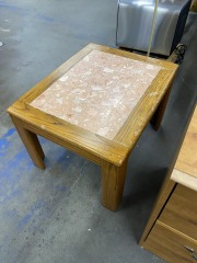 Retro Terrazzo Side Table