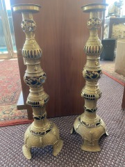 Pair Antique 22\