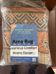 Or & Blue 5 x7 Rug