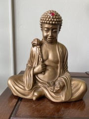 Vtg Universal 1962  Buddist Monk Statuary