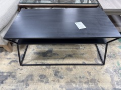 Black Metal Coffee Table