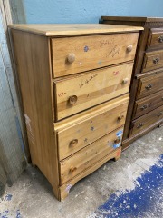 Eclectic Whimsy Solid Wood Dresser
