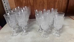 Fostoria Heritage Crystal Goblets (Set of 18)