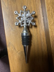 Snowflake Bottle Stopper