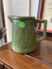Ant McCoy Green Leaf Bark  Milk Pitcher