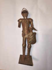 Antique Knight statue