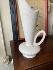 MCM Splatter Glaze China Croft Pottery Pitcher