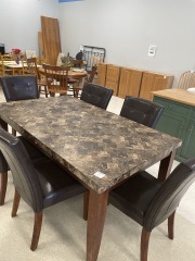Wood\/Laminate Dining Set