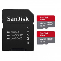 3245 C9 | SANDISK Ultra 32GB MicroSD Card 2 Pack