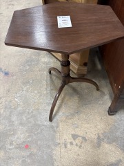 Wood Side Table