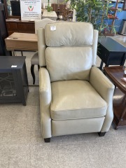 Tan Manual Recliner