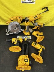8 Pc 18v DeWalt Tool Set