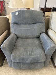 Grey Manual Recliner