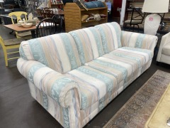 Pastel Flowers Sleeper Sofa (No Delivery)
