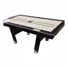 NHL-branded air hockey table.