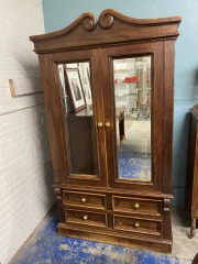 Storybook Wood Armoire