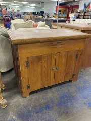 Country Cowboy Wood Base Cabinet