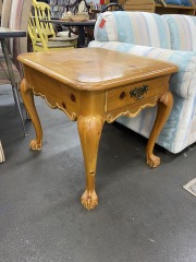 Enchanted Clawfoot Side Table