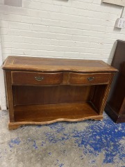 Wavy Front Entryway Table