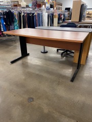 Minimalist Wood Top Desk