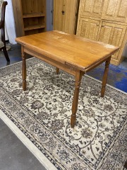 Vintage Small Wood Dining Table