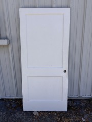 2-Panel Solid Wood Door 36\