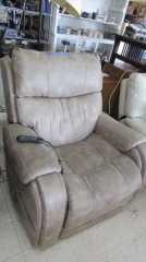 Suede Electric Lift Chair
